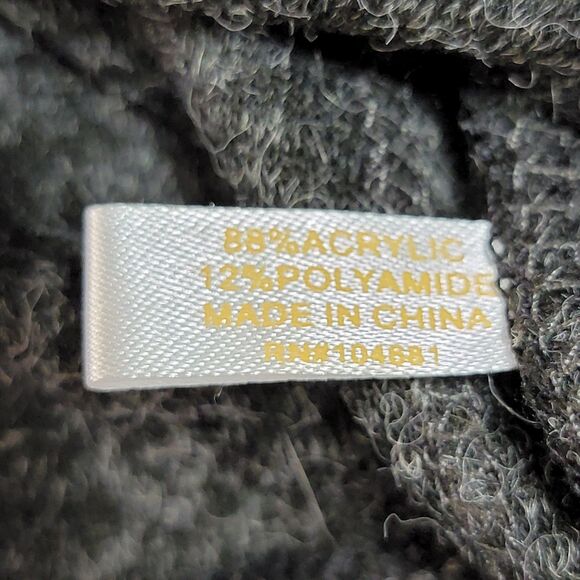 Collegiate Outfitters Texas A&M Aggies Wide Neck Sweater LS Dark Grey - Size XL - Picture 6 of 6